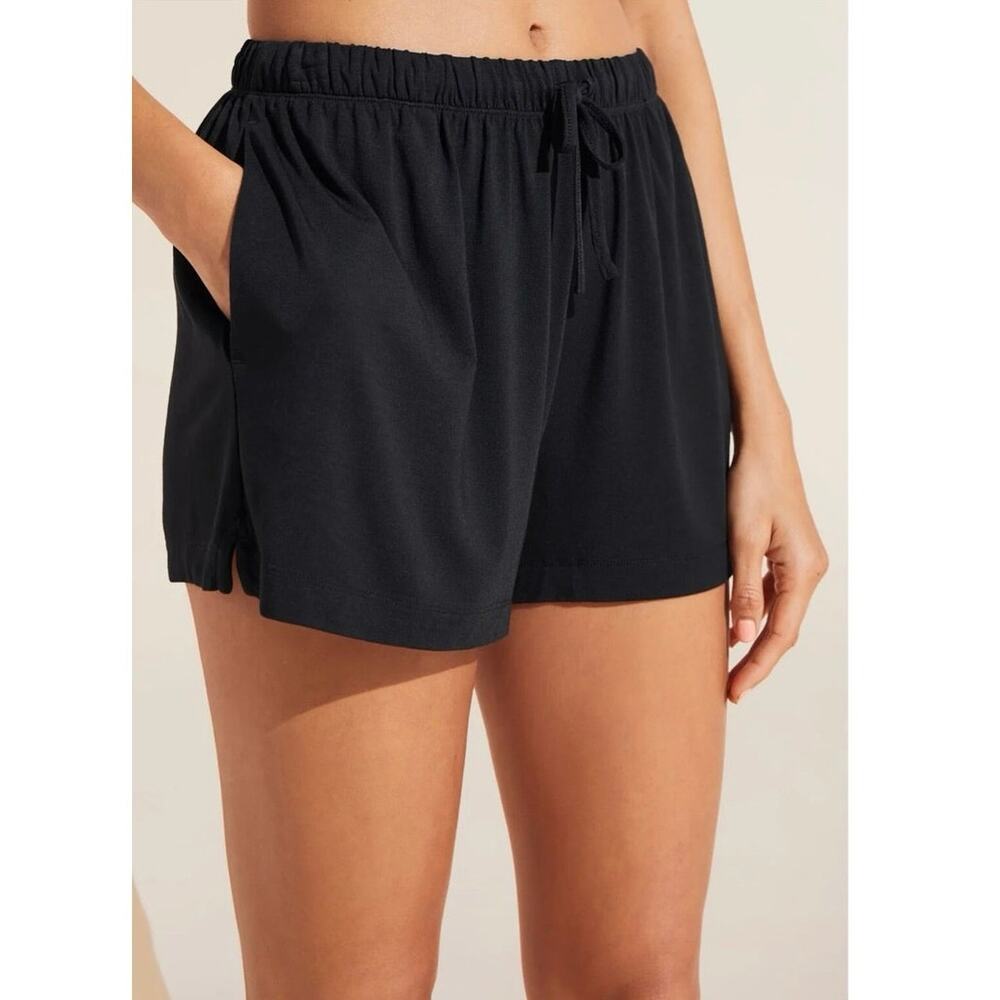 NWOT Eberjey Gisele TENCEL™ Modal Everyday Relaxed Short in Black SZ XS